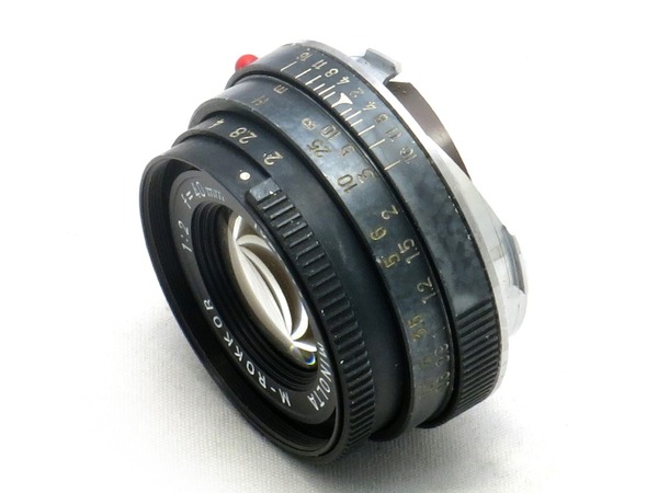MINOLTA M-ROKKOR 40mm F2 Mマウント ミノルタ MINOLTA(ミノルタ)SR
