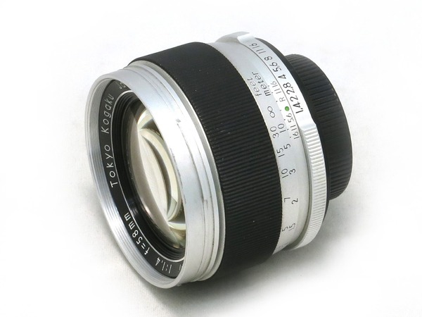 トプコン RE Topcor 58mm F1.4 （M42マウント改造） : オールドレンズ