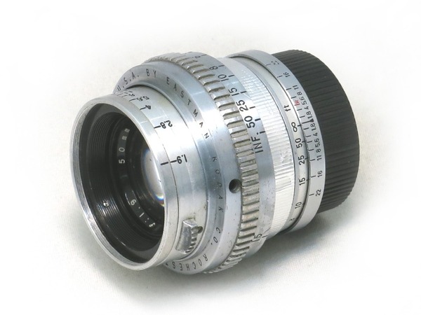コダック Ektar 50mm F1.9 （Leica-Lマウント改造） : オールドレンズ