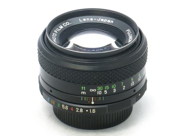 フジフイルム FUJINON 55mm F1.6 (M42マウント) : オールドレンズの