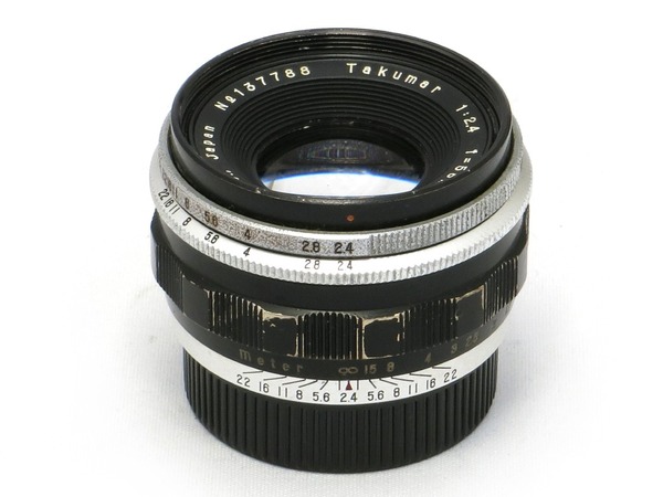 ペンタックス Takumar 58mm F2.4 (M42マウント) : オールド ペンタックス Takumar 58mm F2.4 (M42マウント) : オールド
