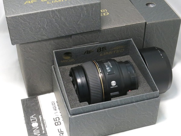 ミノルタ AF 85mm F1.4 G (D) Limited : オールドレンズの ミノルタ AF 85mm F1.4 G (D) Limited : オールドレンズの