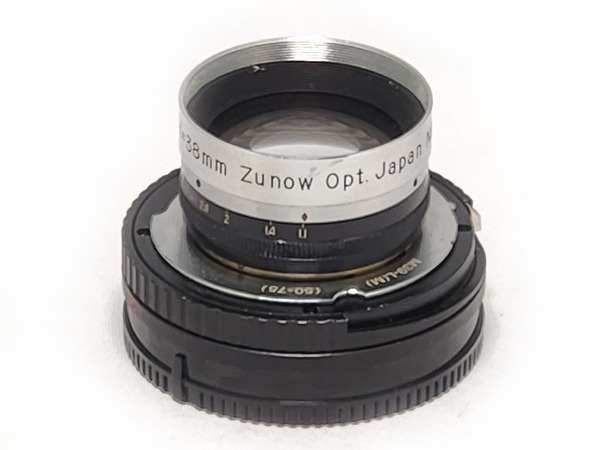 ズノー光学工業 TELE-ZUNOW Cine 38mm F1.1 （Sony αEマウント改造