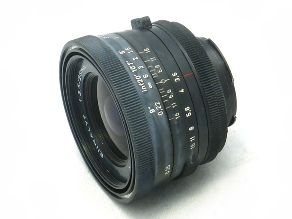 エンナ ENNALYT 28mm F3.5 （Exaktaマウント） : オールドレンズの