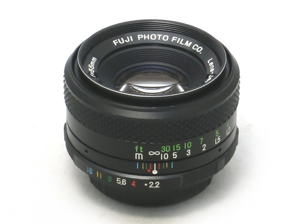 フジフイルム FUJINON 55mm F2.2 金属鏡胴（M42マウント） : オールド