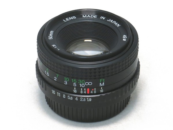 チノン AUTO CHINON 50mm f/1.4 Chinon Auto 50mm F/1.4 [Multi-Coated] | LENS-DB.COM