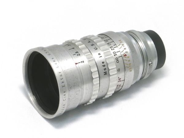 コダック Cine Ektar 63mm F2 （Cマウント） : オールドレンズのフォト