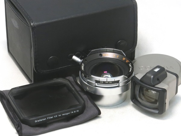 コンタックス Hologon T* 16mm F8G （Leica-Mマウント改造