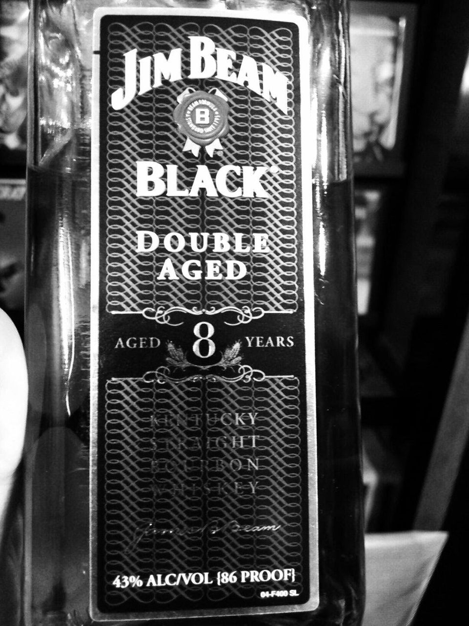 ジムビーム ブラックラベル 8年 オールドボトル