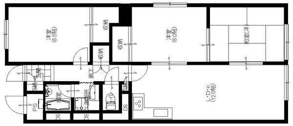 平面図　リフォーム前2