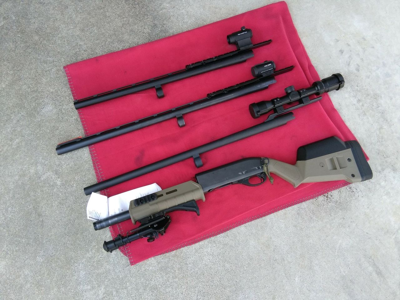 M870 後付けカンチレバー 射撃結果 : オフロードハンターの日記