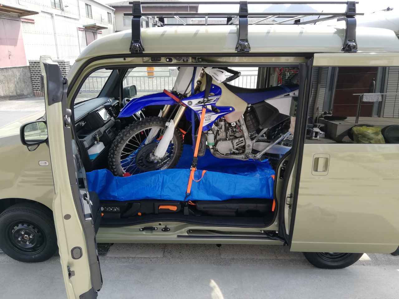 N Van トランポ Yz250x 積載 Offroad Hunterの日記 N Van トランポ Yz250x 積載 Offroad Hunterの日記