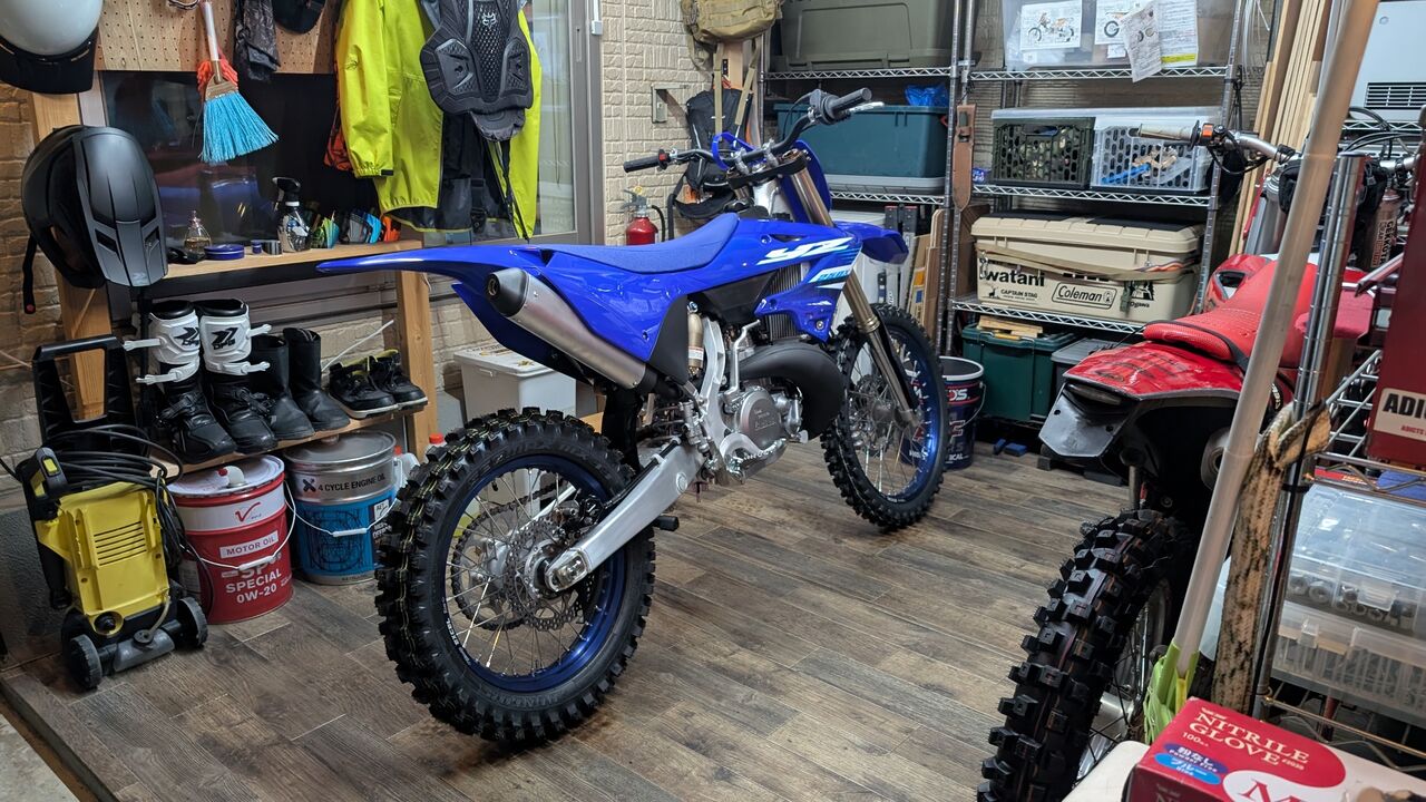2025年式 YZ250X納車した！ : オフロードハンターの日記