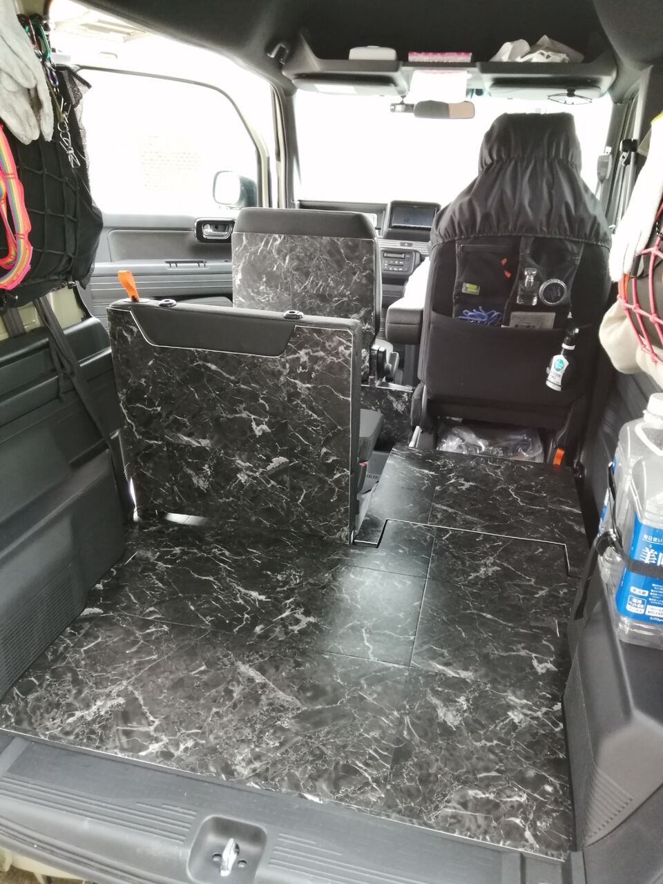 N Van クッションフロアで床張り Offroad Hunterの日記