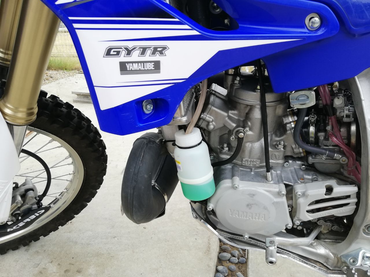 YZ250Xのカスタム ガード類 : オフロードハンターの日記