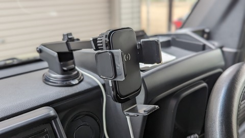 N-VAN】ワイヤレス充電 スマホホルダー : kazuの田舎ガレージ