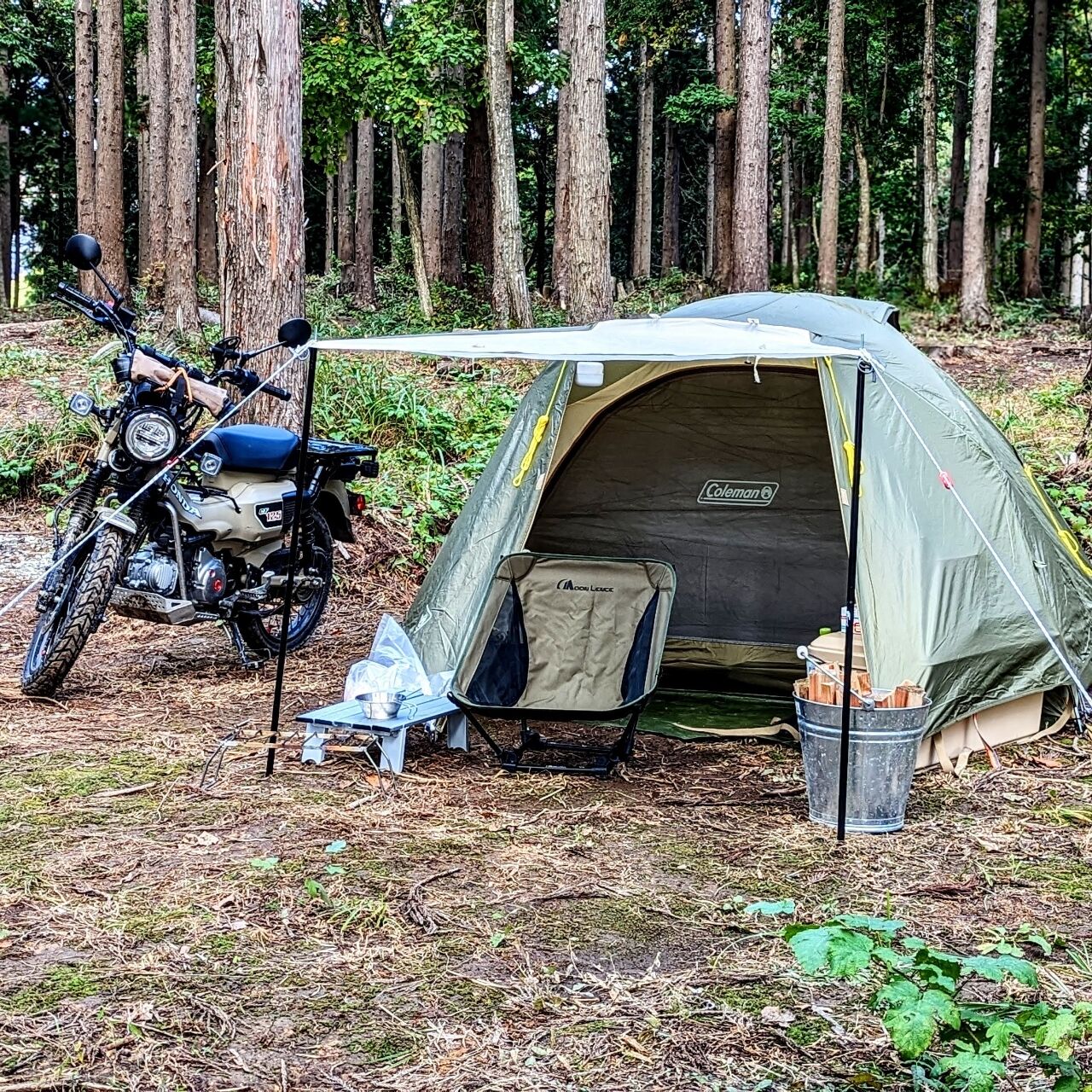 BUNDOK ソロベースEX購入 Coleman ツーリングドームLXとの比較
