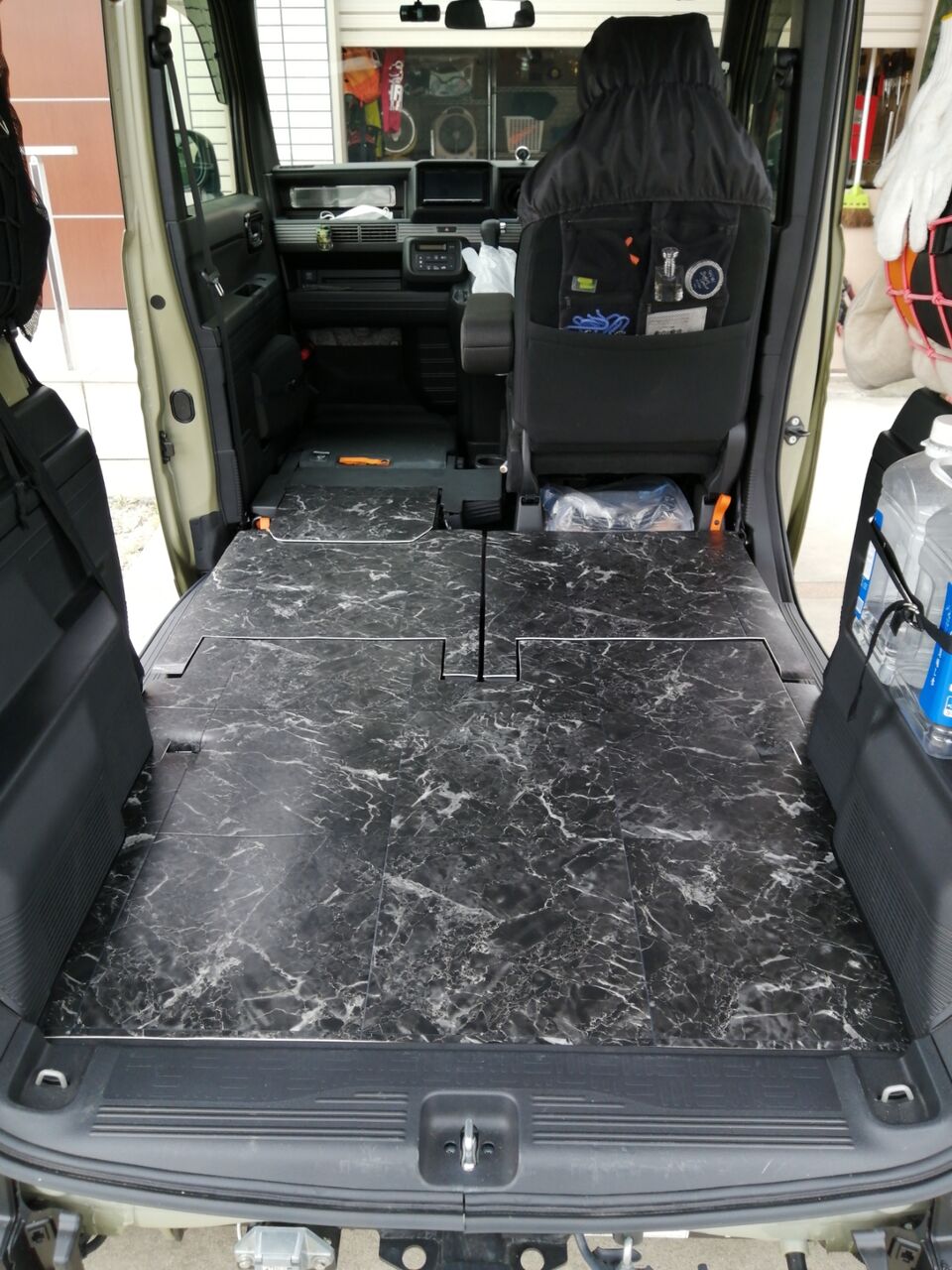 N Van クッションフロアで床張り Offroad Hunterの日記