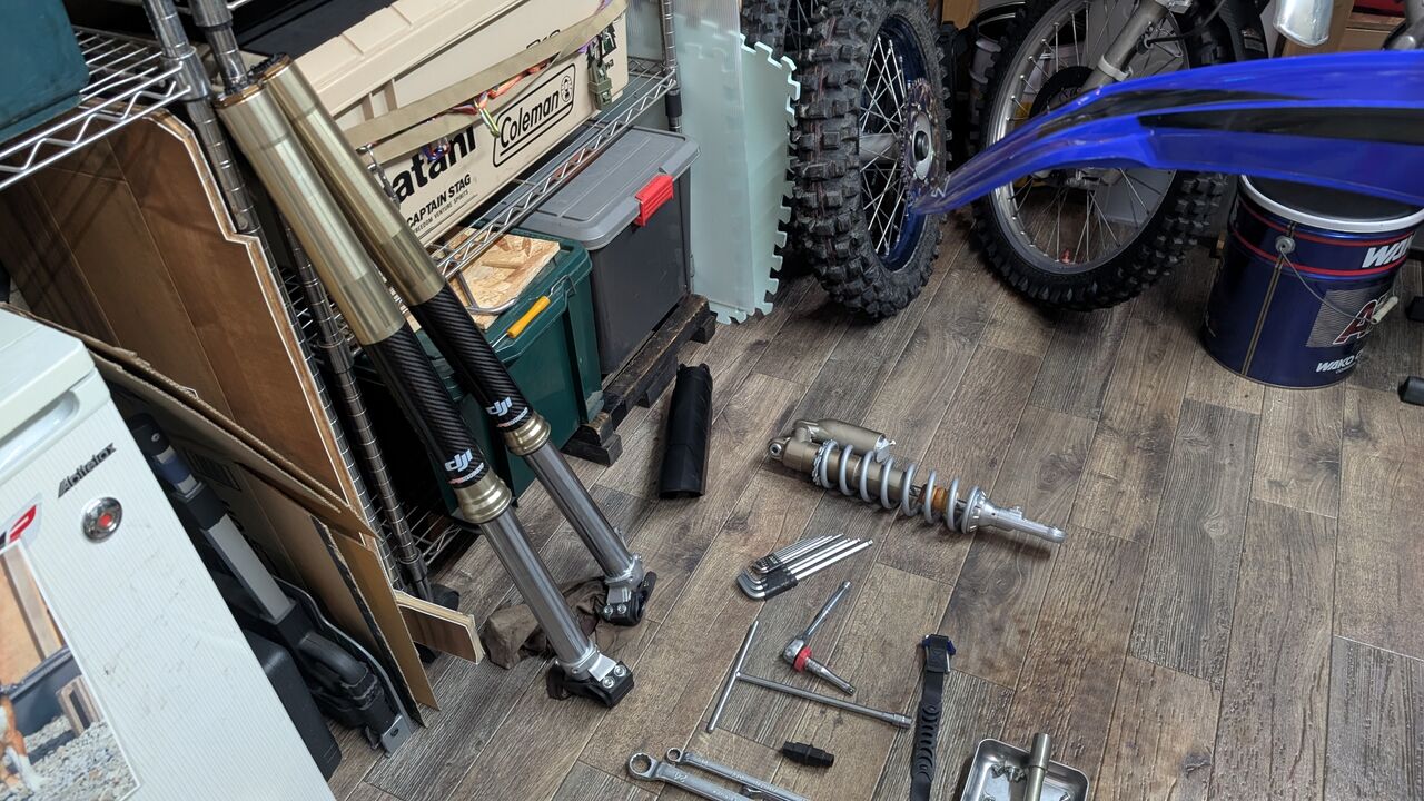 ZETA 06-26適合　YZ125、250ローダウンパーツ＋おまけ ZETA 06-26適合 YZ125、250ローダウンパーツ＋おまけ ZETA 06-26