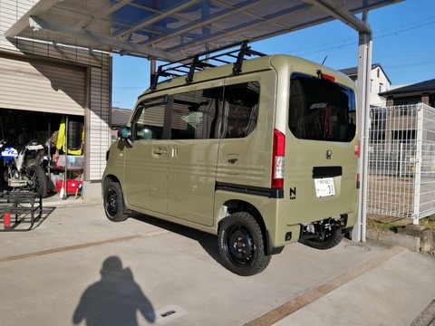 N-VAN 狩猟車計画 ヒッチメンバー&リフトアップ : OFFROAD×HUNTERの日記