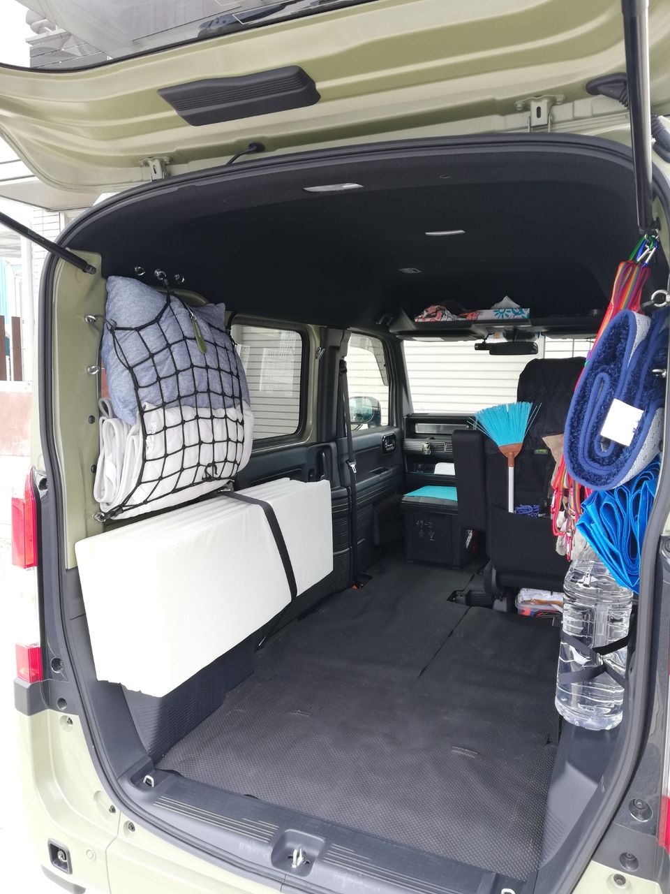 N Vanで夏に車中泊 2人車中泊も可能か Offroad Hunterの日記
