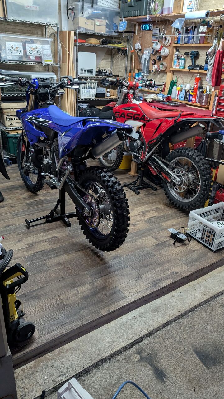 GASGAS250 エンジン　フレームなどまとめてセット　ガスガス　トライアル① GASGAS250 エンジン フレームなどまとめてセット ガスガス