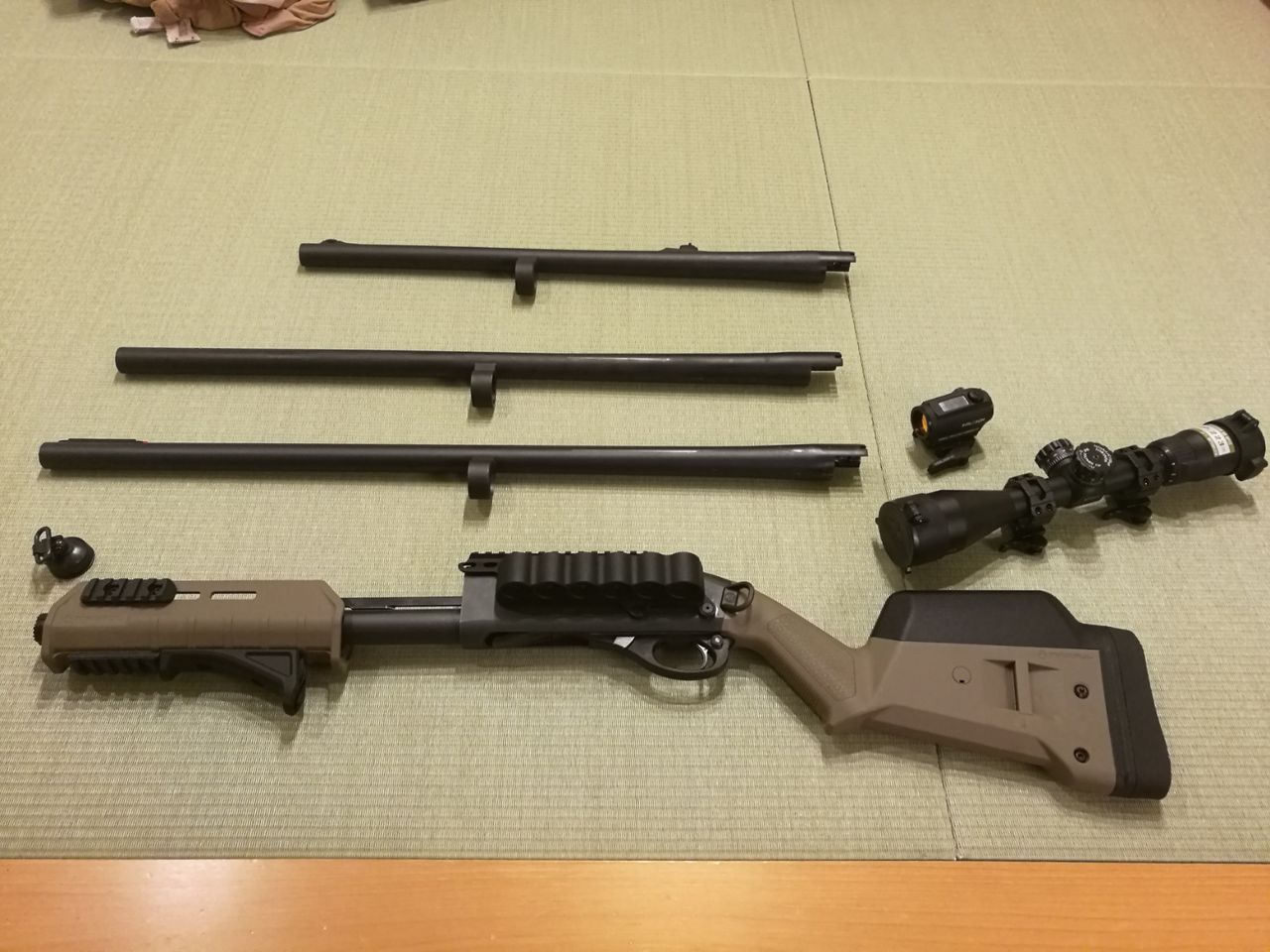 レミントン870 光学サイトのゼロイン Offroad Hunterの日記