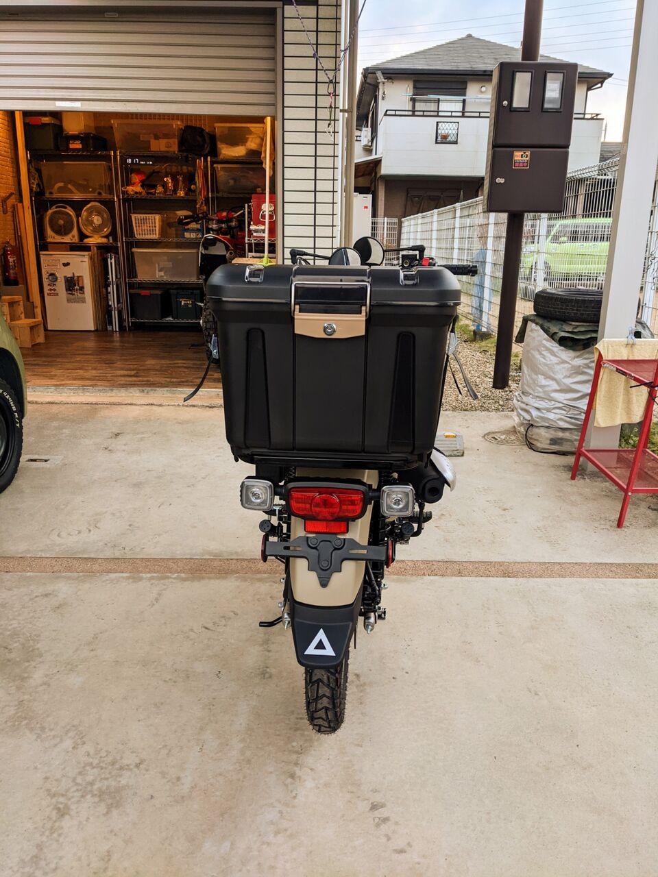 ハンターカブ CT125 コミコミ5000円で箱取り付け : OFFROAD×HUNTERの日記