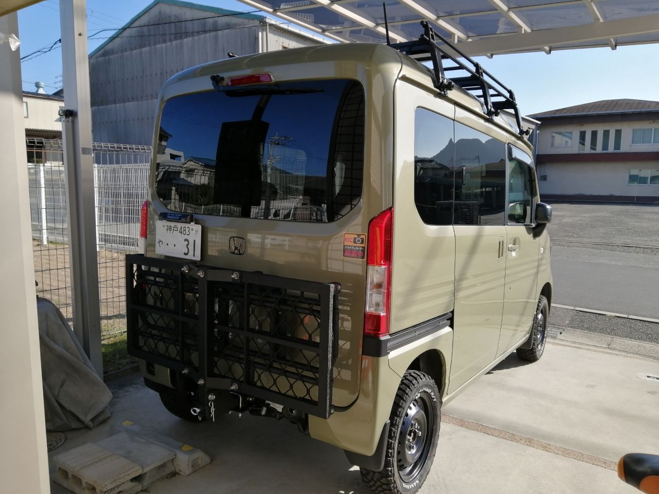 N Van ナンバー 移設 Offroad Hunterの日記