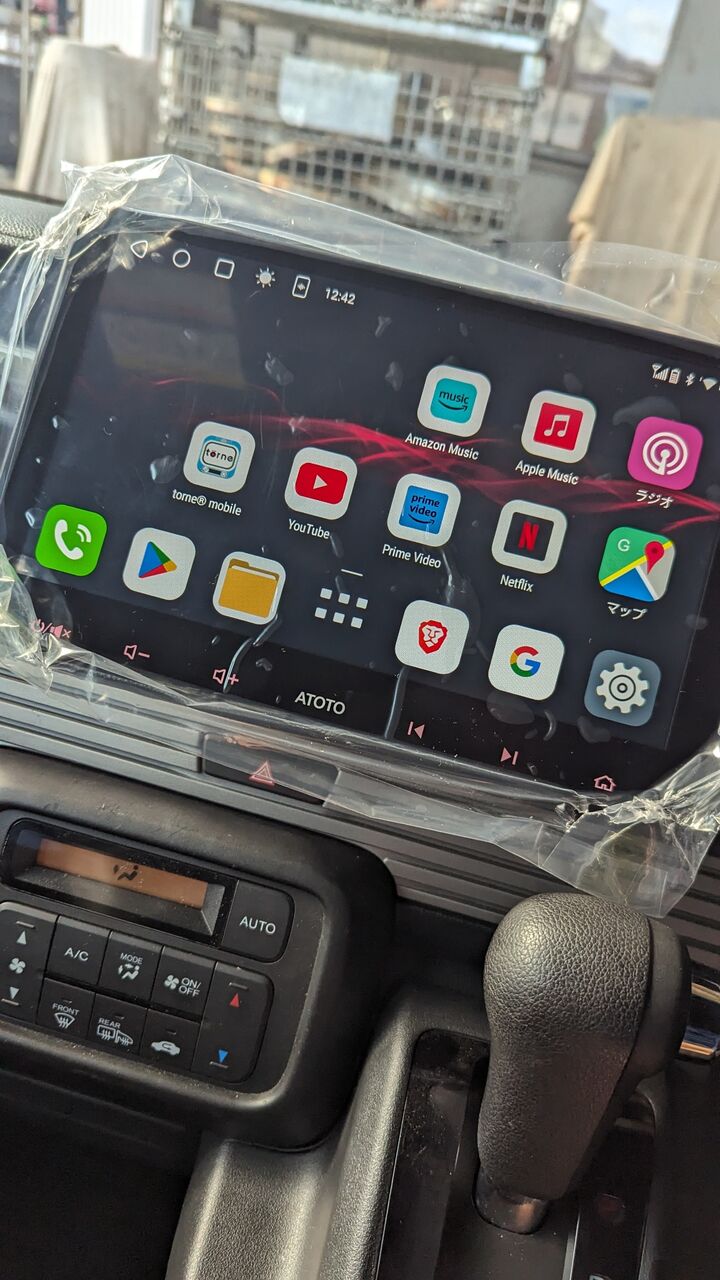 N-VAN】ATOTO S8 プレミアム ディスプレイオーディオ取付 : オフロード 