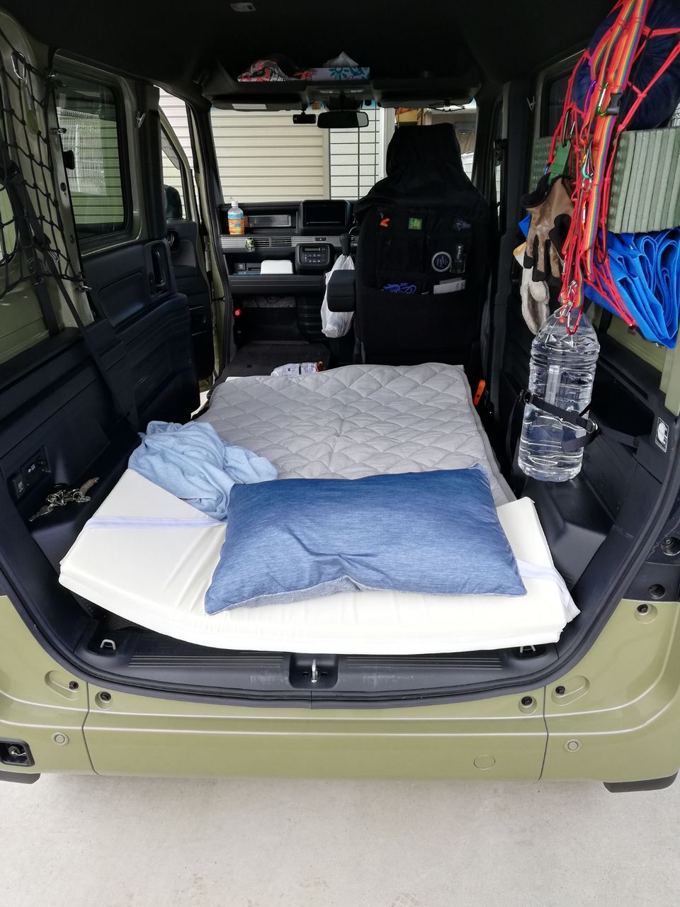 N Vanで夏に車中泊 2人車中泊も可能か Offroad Hunterの日記