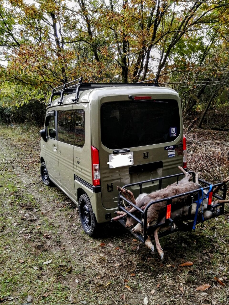 N-VAN】フォレストオート製のヒッチキャリアベースのトラブル : オフ N-VAN】フォレストオート製のヒッチキャリアベースのトラブル : オフ