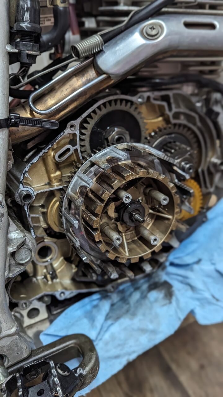 【YAMAHA】セロー225 4JG1 クラッチ 部品 YAMAHA】セロー225 4JG1 クラッチ 部品