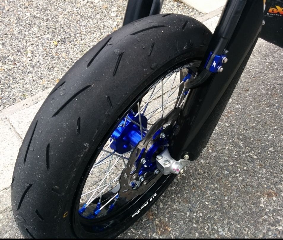 WR250R ホイールコンバート オフ⇔モタ : オフロードハンターの日記