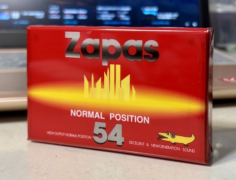 たまにはカセットテープでもいいですか?「Zapas 120μs Normal たまにはカセットテープでもいいですか?「Zapas 120μs Normal