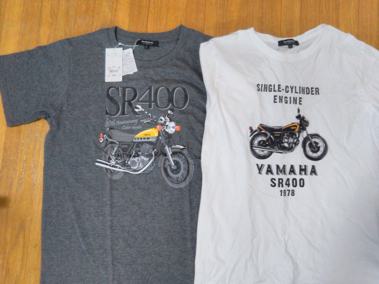 イオン企業コラボtシャツ Foxyの日常 Sr400fiでトコトコ