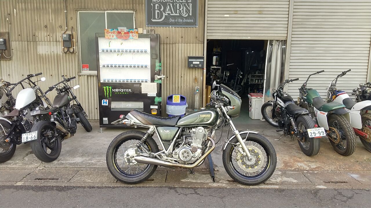 ホイール交換 SR400 : foxyの日常 SR400fiでトコトコ ホイール交換 SR400 : foxyの日常 SR400fiでトコトコ