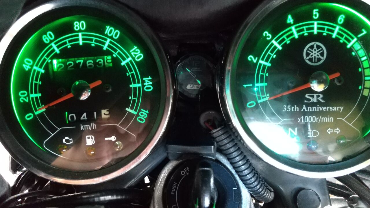 メーターバックライト : foxyの日常 SR400fiでトコトコ