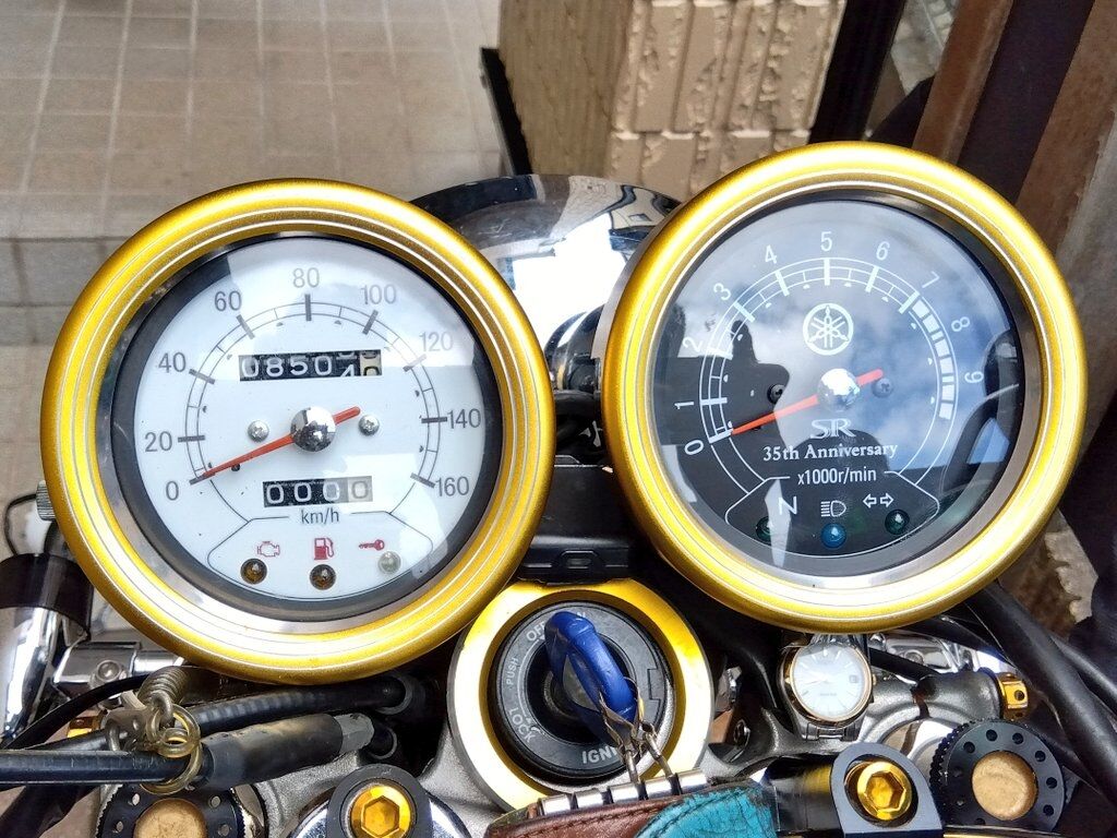 メーター交換 : foxyの日常 SR400fiでトコトコ