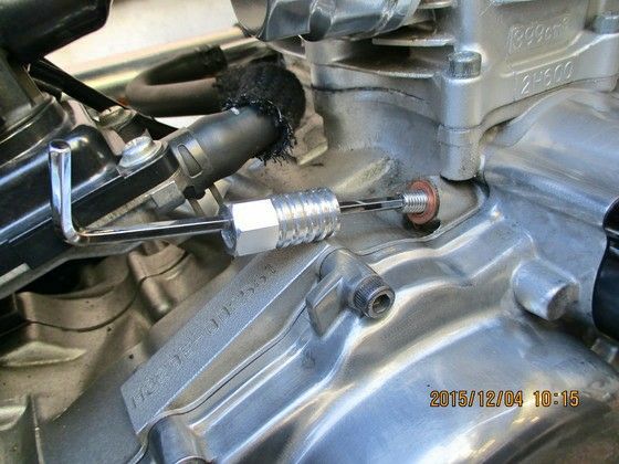 SR400 500 ツインオイルライン ボアエース BOREーACE BORE ACE ボアエース ツインオイルライン カラー
