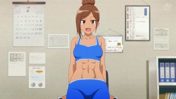 ダンベル何キロ持てる 上原彩也香 Cv 石上静香 人気アニメキャラ画廊