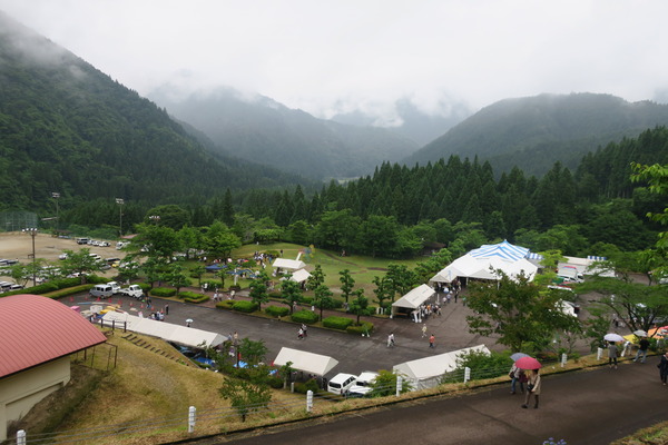 関市板取あじさいまつり あじさい村フェスティバル17 やまさんがくる