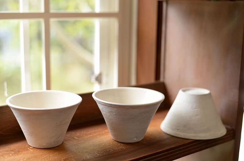 鈴木史子 9寸 平皿 2点