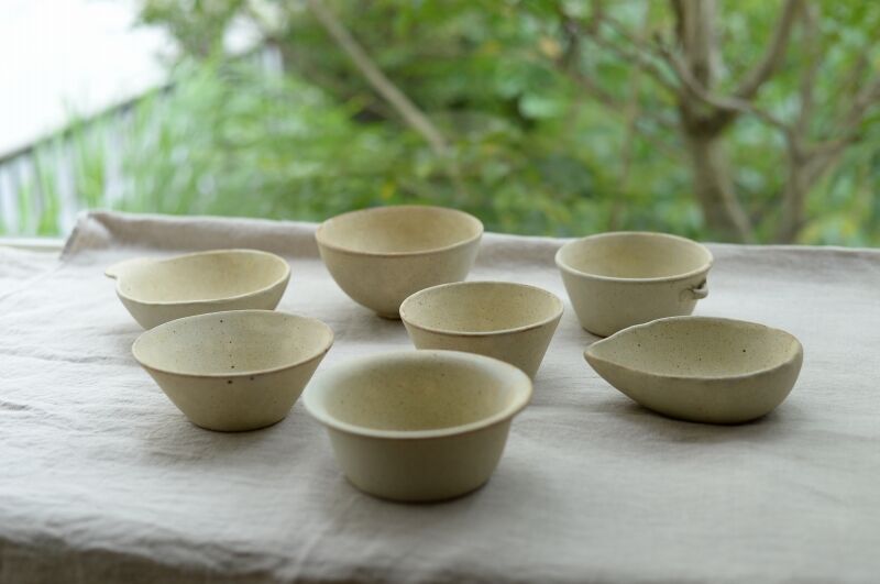 益子焼小野悦子さんセット