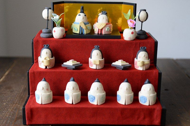 岡崎順子さんのお雛様展 2017 : うつわ屋フラパニ オーナー日記