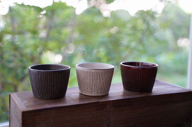 宇田令奈さん作 カップ(小鉢)3つセット(バラ売りNG) 宇田令奈さん作 カップ(小鉢)3つセット(バラ売りNG) 宇田令奈