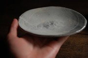 刷毛目 楕円銘々皿2