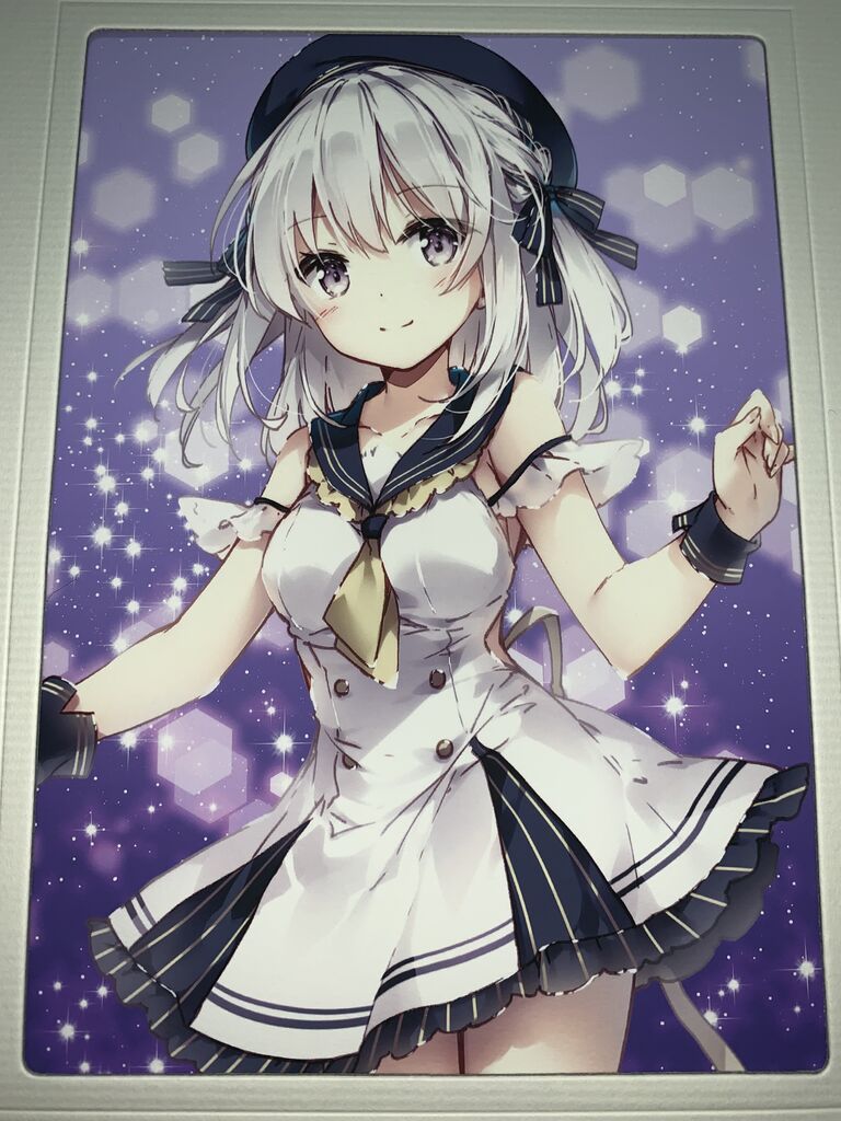 絵守未來夏鈴糖先生A3ノビジークレーサイン付きクラフトオーガズム