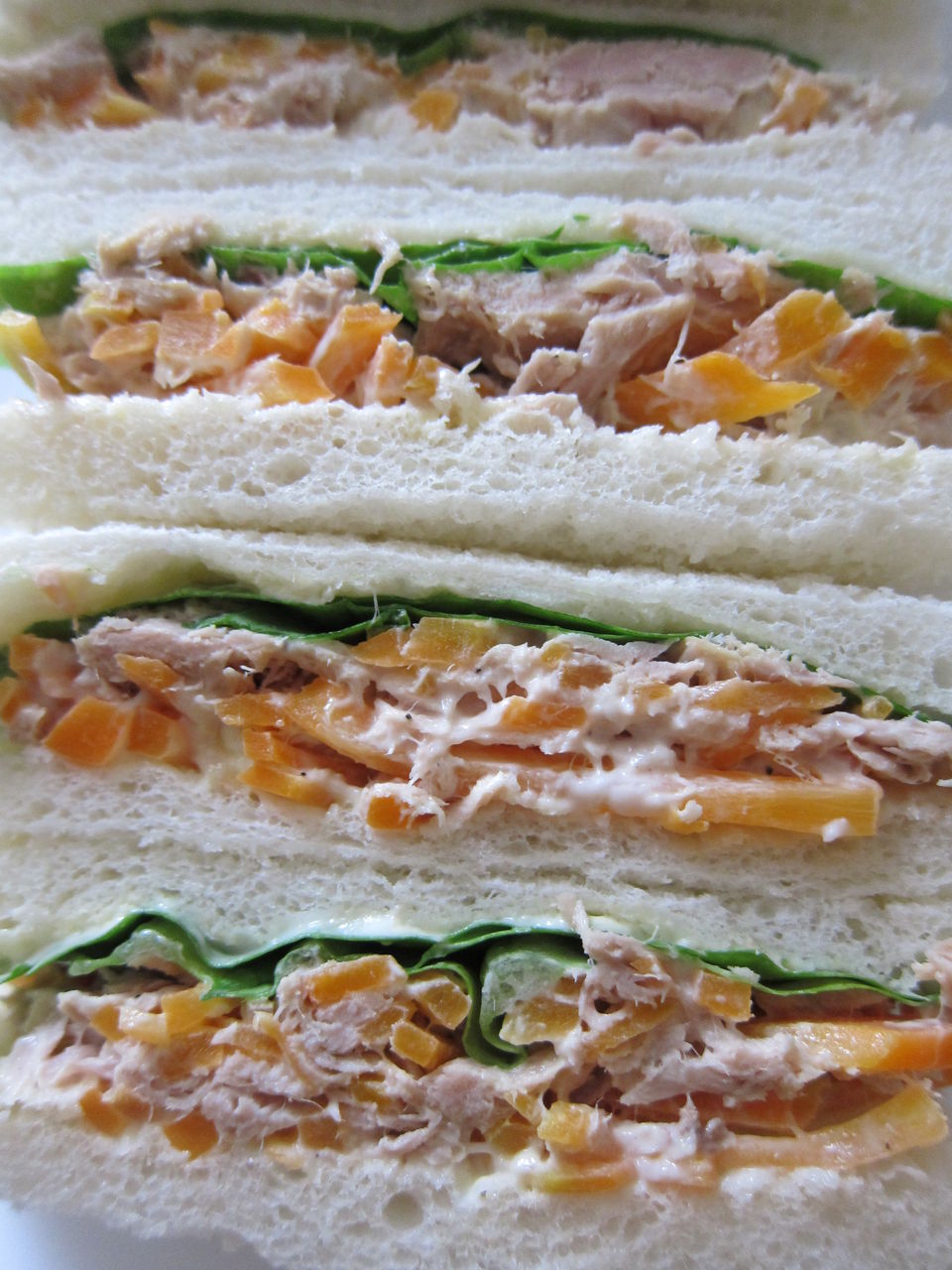 ツナ人参サラダのサンド ぴよの日記 ツナ人参サラダのサンド ぴよの日記