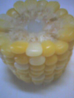 とうもろこしの粒を楽に取り外すぅ ぴよの日記